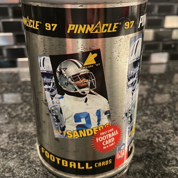Pinnacle 97 Dallas Cowboys Deion Sanders - Picture 2 of 5